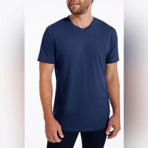 NWOT Swet Tailor Men’s Na y Softest V Neck Short Sleeve Tee Shirt - Size XXL